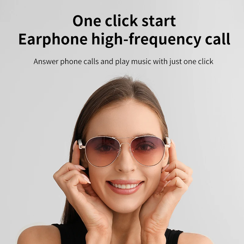 Bluetooth-очки MZ03, умные очки для прослушивания музыки и звонков, солнцезащитные очки, быстрая зарядка с ультрафиолетовым излучением 15 минут
Bluetooth-очки MZ03, умные очки для прослушивания музыки и звонков, солнцезащитные очки, быстрая зарядка с ультрафиолетовым излучением 15 минут
