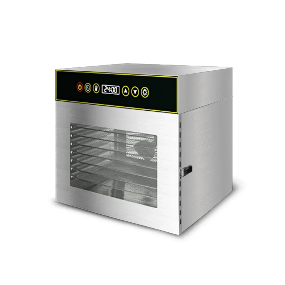 8-Tray Food Dehydrator, Household And Commercial, 304 Stainless Steel, Fruit Dryer, Meat Jerky Maker, Small Drying Machine
8-Tray Food Dehydrator, Household And Commercial, 304 Stainless Steel, Fruit Dryer, Meat Jerky Maker, Small Drying Machine