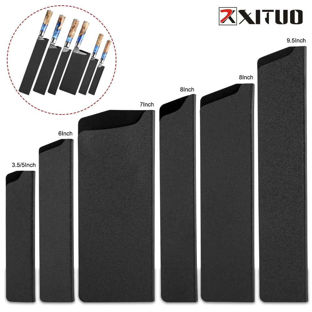XITUO High Quality Kitchen Knife Sheath Suitable for 9.5 "8" 7 "6" 5 "3.5" Inch Chef Knives ABS Plastic Material Cutter Cover
XITUO High Quality Kitchen Knife Sheath Suitable for 9.5 "8" 7 "6" 5 "3.5" Inch Chef Knives ABS Plastic Material Cutter Cover