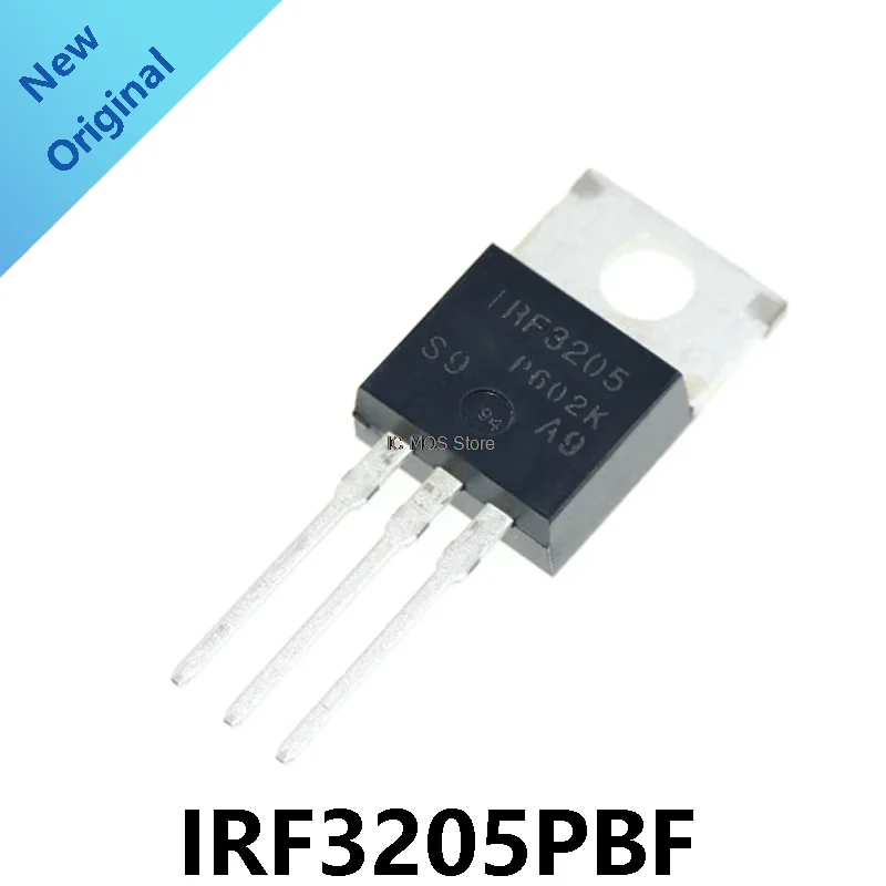 50PCS/Lot Lot IRF3205 Original Mosfet 100% Real New IRF3205PBF 50 unidades TO220
50PCS/Lot Lot IRF3205 Original Mosfet 100% Real New IRF3205PBF 50 unidades TO220