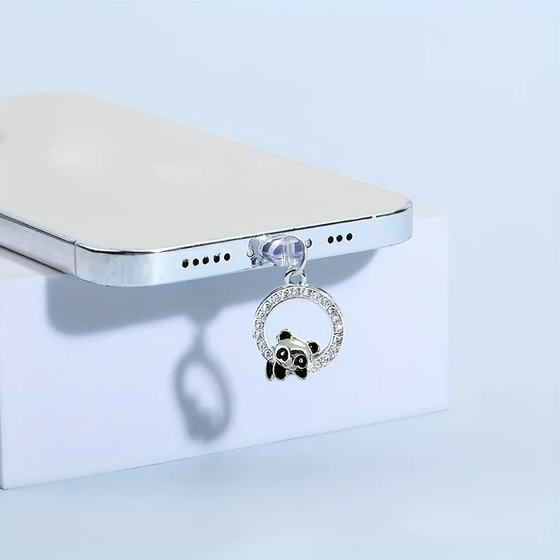 Cute Panda Phone Dust plug Pendant Suitable for iPhone for Samsung Type-C Interface Dust plug accessory decoration
Cute Panda Phone Dust plug Pendant Suitable for iPhone for Samsung Type-C Interface Dust plug accessory decoration