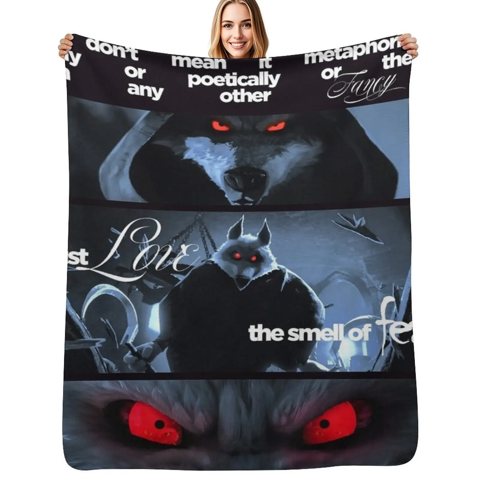 Puss In Boots Wolf Death Throw Blanket Warm Accent Blanket for Living Room Decoration
Puss In Boots Wolf Death Throw Blanket Warm Accent Blanket for Living Room Decoration