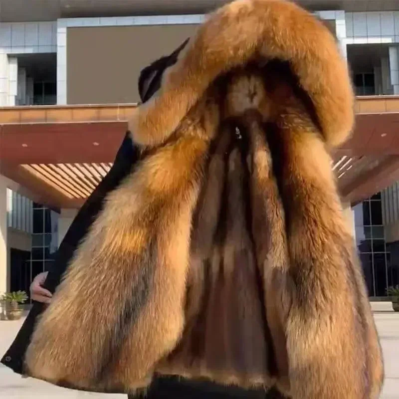 2024 New Casual Winter Men's Down Jacket Fox Fur Men's Coat Coat Men Clothing Coat Winter Jackets zip up hoodies ropa hombre
2024 New Casual Winter Men's Down Jacket Fox Fur Men's Coat Coat Men Clothing Coat Winter Jackets zip up hoodies ropa hombre