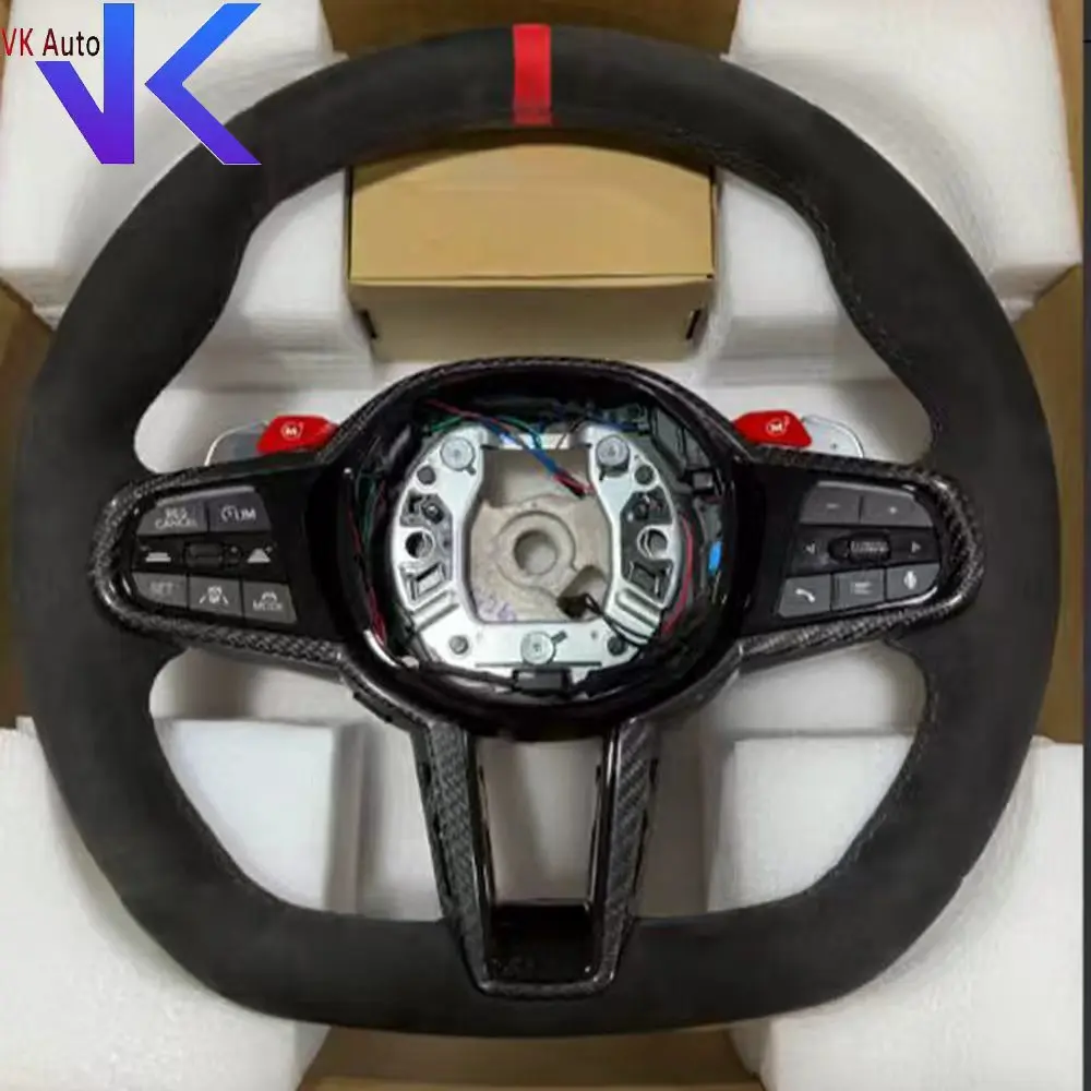 CS Sports Steering Wheel M1M2 Button Alcantara Heated or Not For BMW G20 G30 G31 G32 G82 G42 G21G87 M3 G80 M4 Car Accessories
CS Sports Steering Wheel M1M2 Button Alcantara Heated or Not For BMW G20 G30 G31 G32 G82 G42 G21G87 M3 G80 M4 Car Accessories