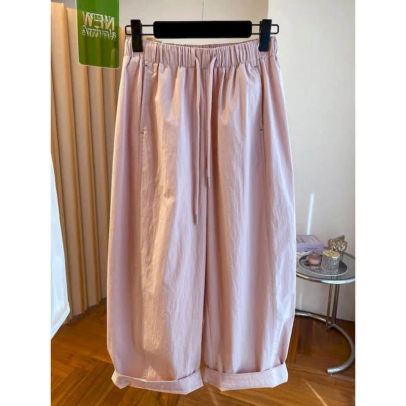 Cargo Pants for Women Japanese Style Age Reduction Artistic Straight Pants 2026 Summer Elastic Waisted Loose Fashion Trousers
Cargo Pants for Women Japanese Style Age Reduction Artistic Straight Pants 2026 Summer Elastic Waisted Loose Fashion Trousers