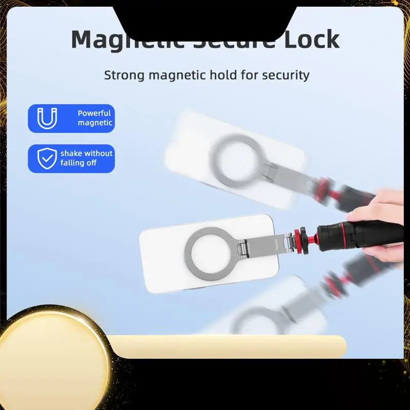 Flymile Magnetic Phone Clamp For Magsafe Phone Clip Holder Tripod Mount With 1/4Inch Screw Cold Shoe
Flymile Magnetic Phone Clamp For Magsafe Phone Clip Holder Tripod Mount With 1/4Inch Screw Cold Shoe