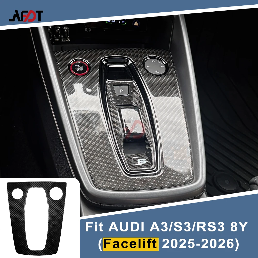 For AUDI A3 S3 RS3 8.5Y Facelift 2025-2026 8Y Pre-facelift 2020-2024 Real Dry Carbon Center Console Panel Cover Interior Sticker
For AUDI A3 S3 RS3 8.5Y Facelift 2025-2026 8Y Pre-facelift 2020-2024 Real Dry Carbon Center Console Panel Cover Interior Sticker