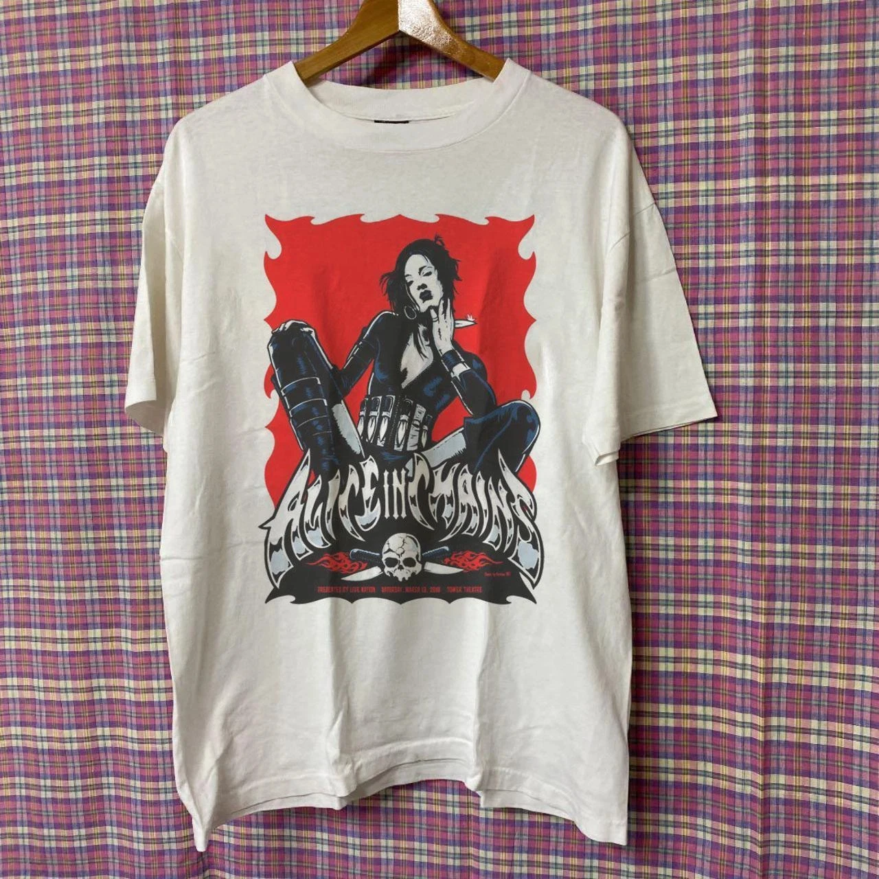 Plus Size Summer Women's Vintage Alice in Chains T-Shirt Unisex Cotton Breathable Stylish Versatile Street Style Oversized
Plus Size Summer Women's Vintage Alice in Chains T-Shirt Unisex Cotton Breathable Stylish Versatile Street Style Oversized