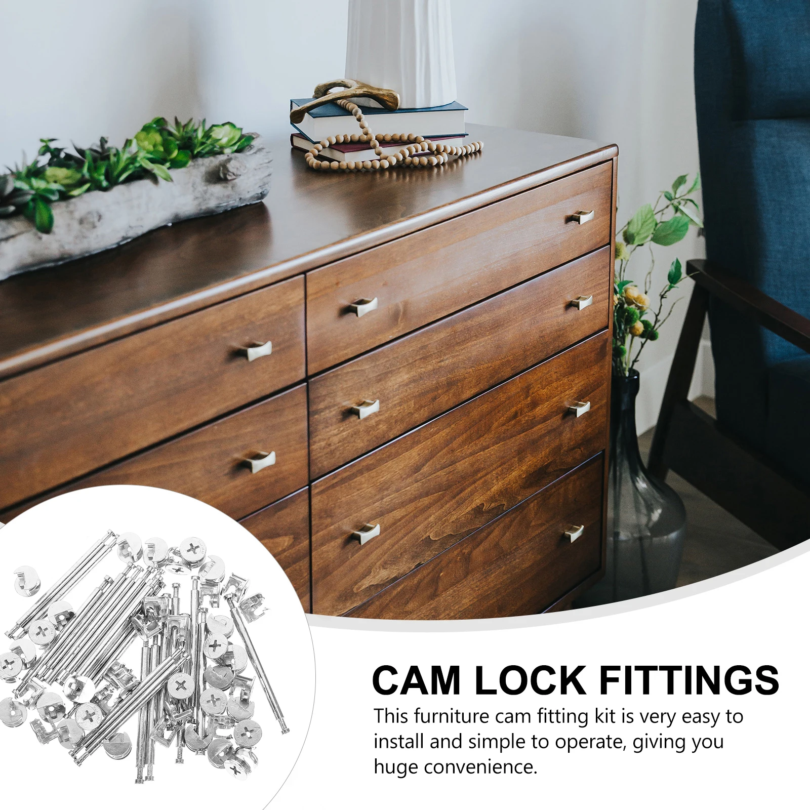 20 set 20 Sets Double Headed Rod Connectors 48mm Furniture Cam Fittings Dowels Cabinet Hardware Easy Install Storage
20 set 20 Sets Double Headed Rod Connectors 48mm Furniture Cam Fittings Dowels Cabinet Hardware Easy Install Storage