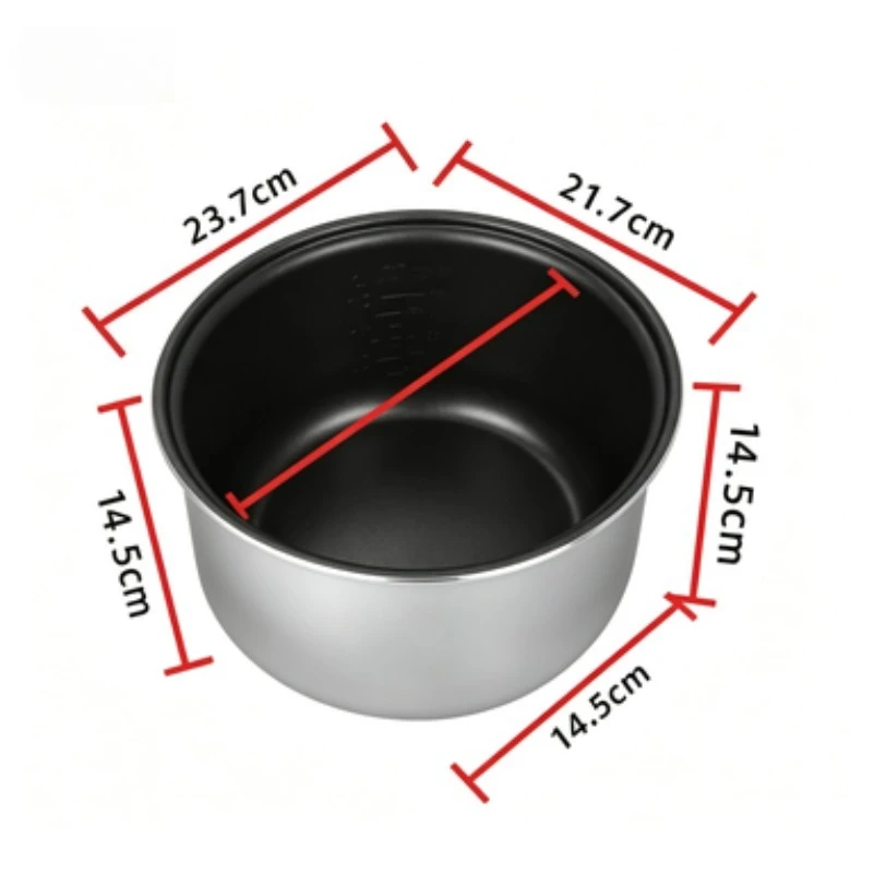 FOR Bowl for multicooker Luazon, universal, 5 l, non-stick, gray 5146835 Rice Cooker Parts Kitchen Appliance Home Appliances
FOR Bowl for multicooker Luazon, universal, 5 l, non-stick, gray 5146835 Rice Cooker Parts Kitchen Appliance Home Appliances
