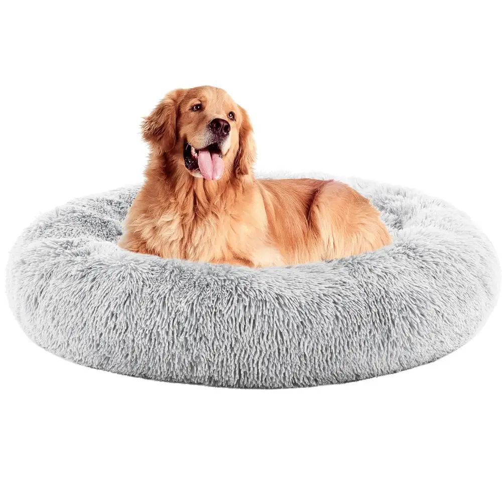 37.4x37.4 Inch Calming Donut Dog Beds for Large Dogs, Machine Washable Cuddler Warming Cozy Fluffy Faux Fur Plush Round Pet Bed
37.4x37.4 Inch Calming Donut Dog Beds for Large Dogs, Machine Washable Cuddler Warming Cozy Fluffy Faux Fur Plush Round Pet Bed