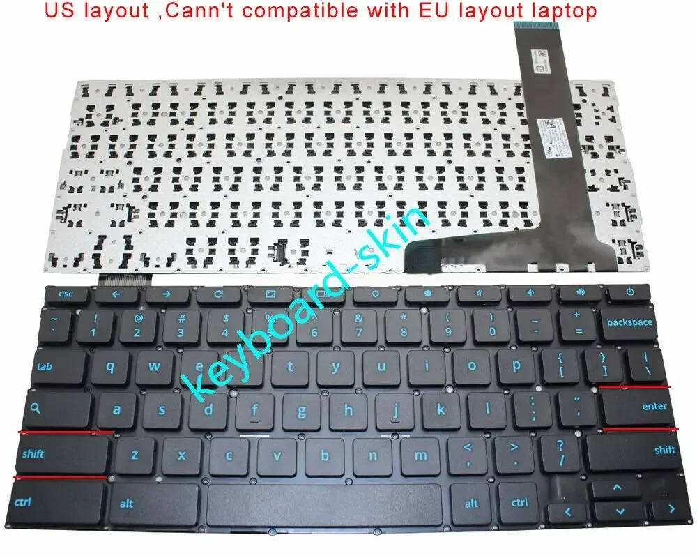 Новинка для Asus Chromebook C201 C201PA C202 C202SA, американская клавиатура без рамки
Новинка для Asus Chromebook C201 C201PA C202 C202SA, американская клавиатура без рамки
