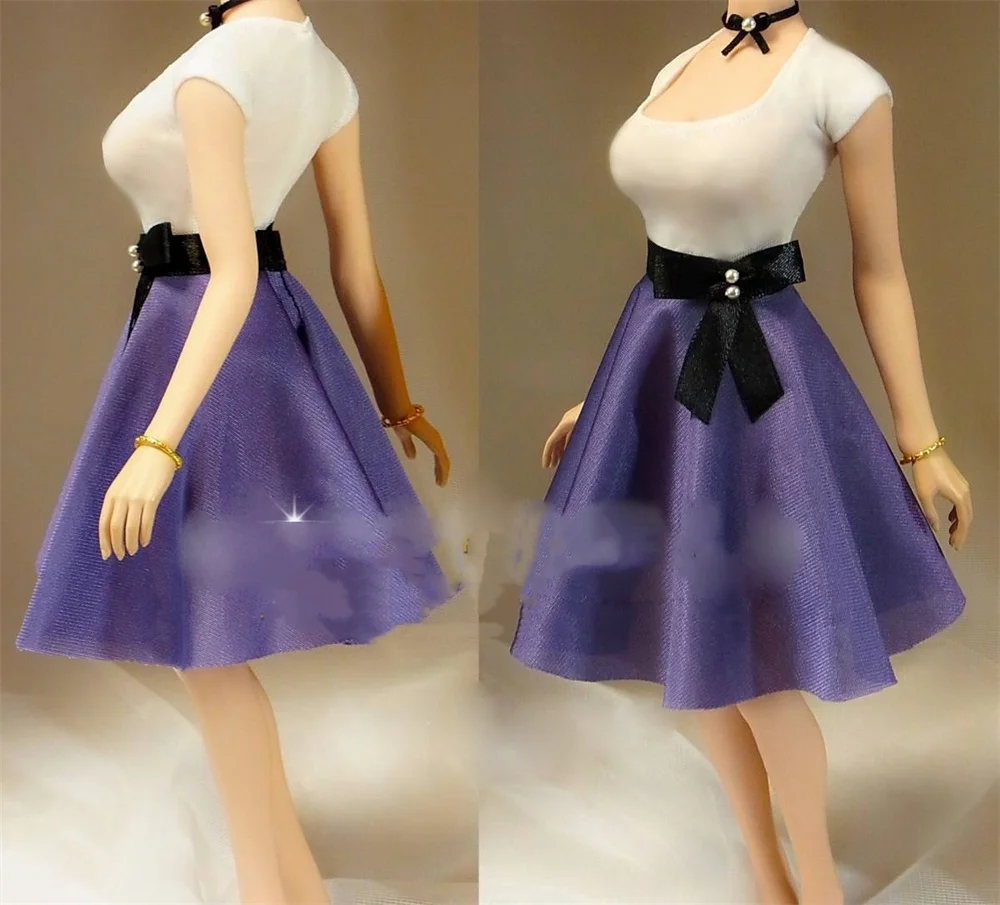 1/6 1: 6 Female Soldier Clothing Models Short Sleeved T skirt Dress Model for 12 Inch TBL PH Action Figure Collection Suit
1/6 1: 6 Female Soldier Clothing Models Short Sleeved T skirt Dress Model for 12 Inch TBL PH Action Figure Collection Suit
