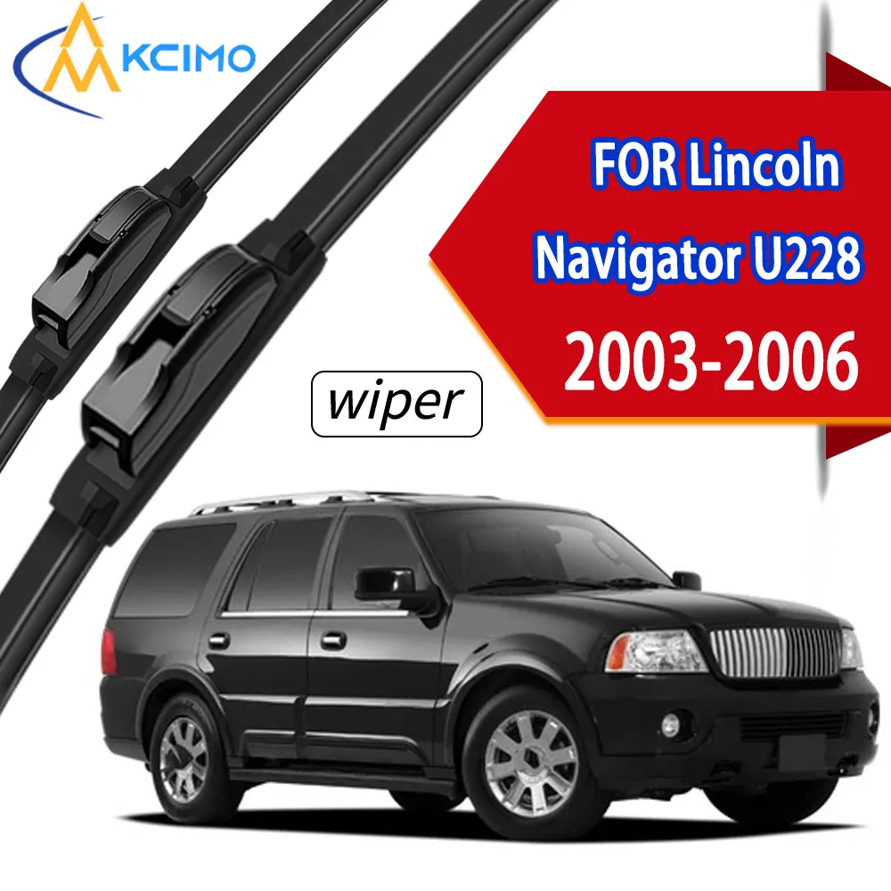 Premium High-Density Rubber Front Windscreen Wiper Blades Perfect Fit For Lincoln Navigator U228 2003-2006
Premium High-Density Rubber Front Windscreen Wiper Blades Perfect Fit For Lincoln Navigator U228 2003-2006