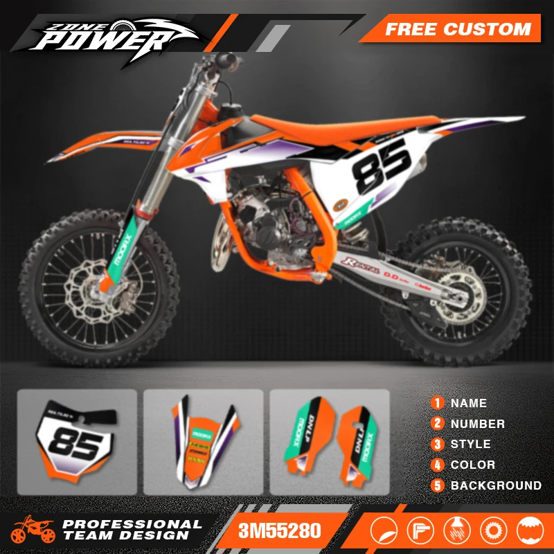 Powerzone Racing Custom Graphics Sticker Sheet Kit for KTM SX85 SX 85 2018 2019 2020 2021 2022 2023 2024 17
Powerzone Racing Custom Graphics Sticker Sheet Kit for KTM SX85 SX 85 2018 2019 2020 2021 2022 2023 2024 17