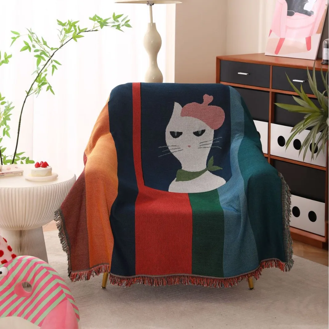 Woven Couch Cover Nordic Blanket Assorted Colors Fringed Throwing Blanket Sofa Cover Chair Carpet Bed Home Decor Mat Rug Tassel
Woven Couch Cover Nordic Blanket Assorted Colors Fringed Throwing Blanket Sofa Cover Chair Carpet Bed Home Decor Mat Rug Tassel