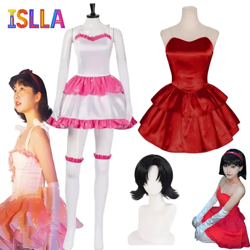 1997 vibe Japanese manga movie mima's House cosplay Mima red dress pink dress anime cosplay roleplay fancy outfit
1997 vibe Japanese manga movie mima's House cosplay Mima red dress pink dress anime cosplay roleplay fancy outfit