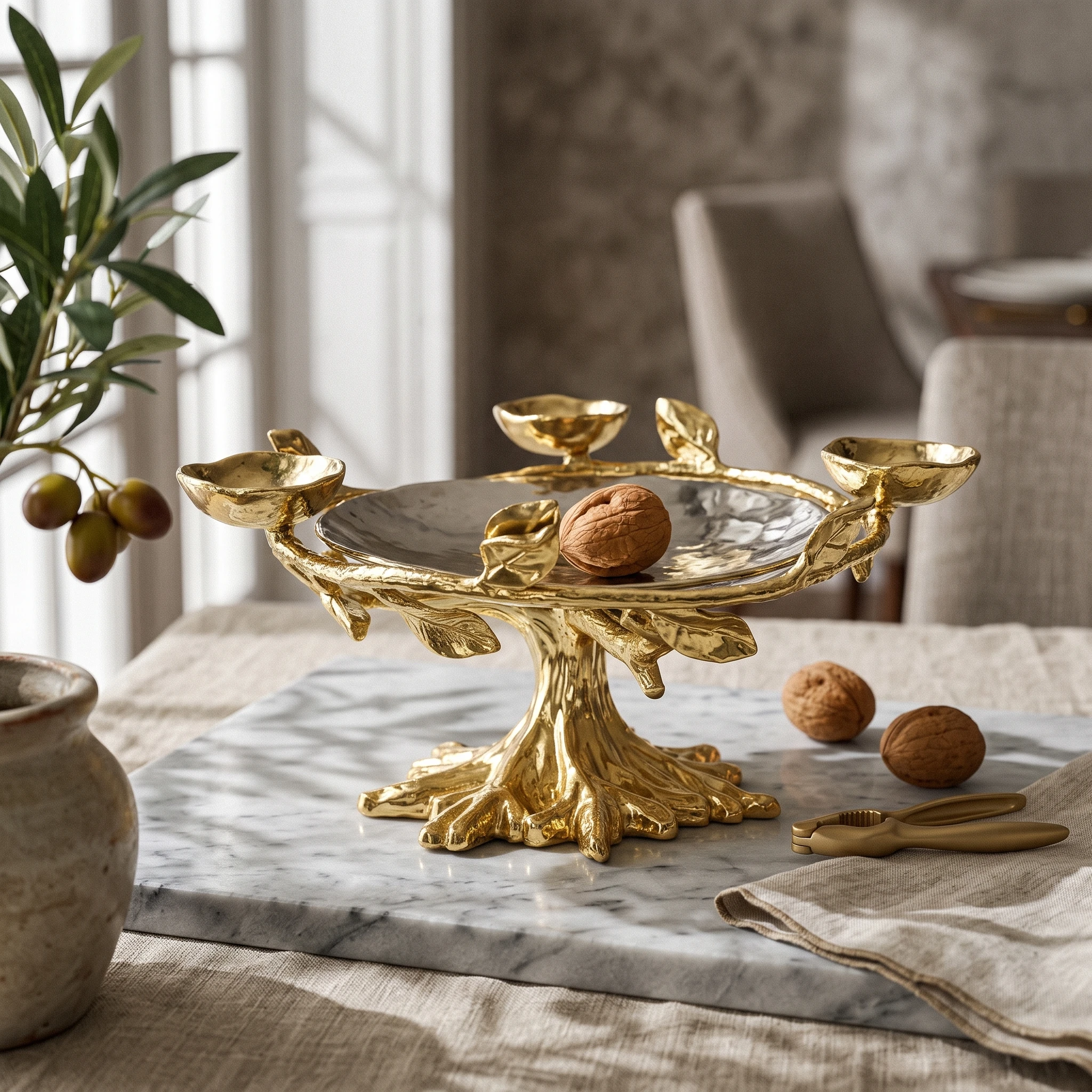 Pedestal Fruit Tray Sculptural Fruit Bowl with Pedestal Compote Elegant Centerpiece Holder Tray Shiny for Coffee Table
Pedestal Fruit Tray Sculptural Fruit Bowl with Pedestal Compote Elegant Centerpiece Holder Tray Shiny for Coffee Table
