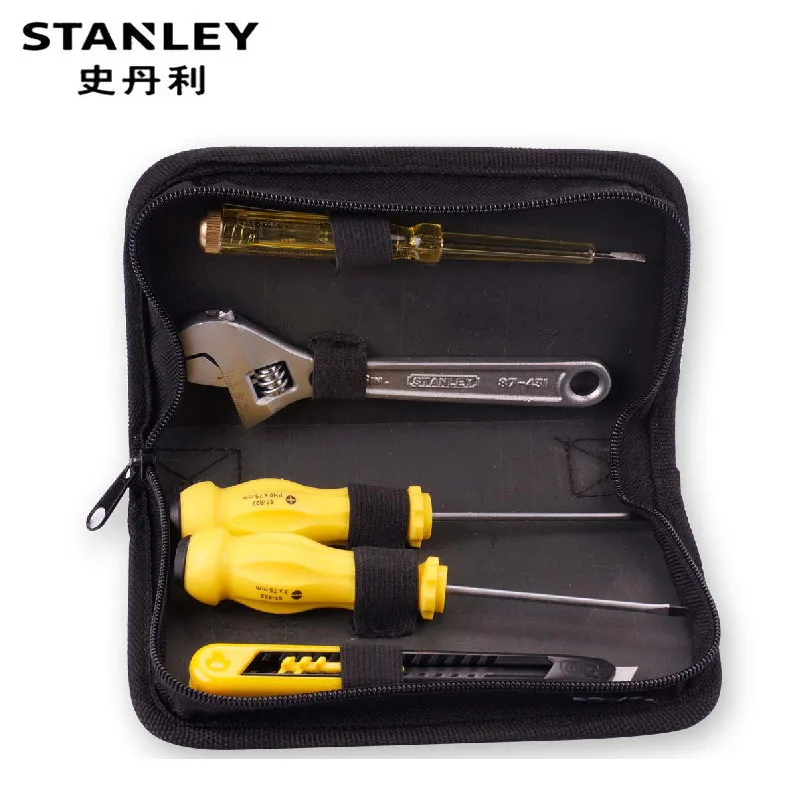 STANLEY 5-piece tool gift set LT-068-23 Multifunctional screwdriver movable wrench pen combination set
STANLEY 5-piece tool gift set LT-068-23 Multifunctional screwdriver movable wrench pen combination set