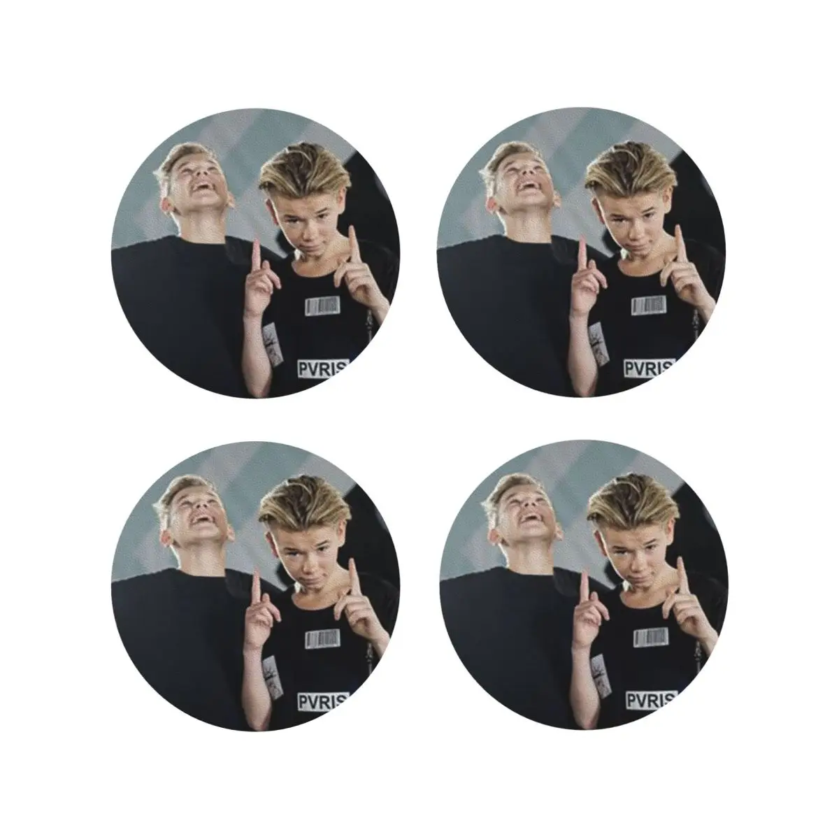 Marcus And Martinus Sweden Norway Eurovision Coasters Kitchen Placemats Insulation Cup Coffee Mats Tableware Pads Set of 4
Marcus And Martinus Sweden Norway Eurovision Coasters Kitchen Placemats Insulation Cup Coffee Mats Tableware Pads Set of 4