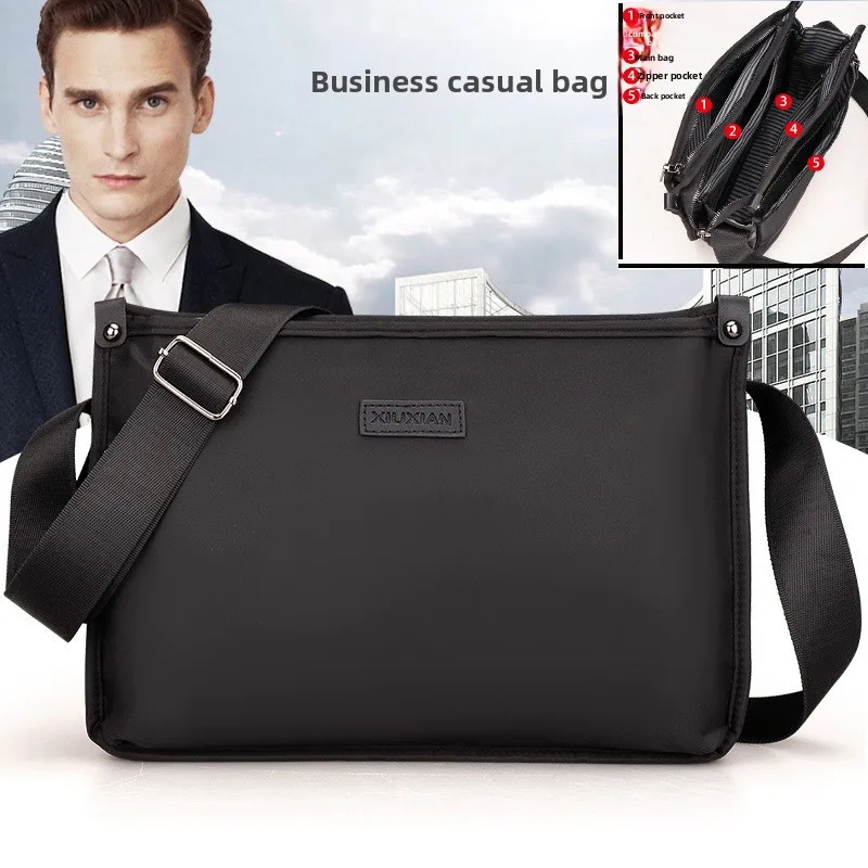 Men's Casual Ox Cloth Crossbody Bag Large Capaci Busin Travel oulder Bag Diagonal Bag Leisure Outing Single Bag
Men's Casual Ox Cloth Crossbody Bag Large Capaci Busin Travel oulder Bag Diagonal Bag Leisure Outing Single Bag