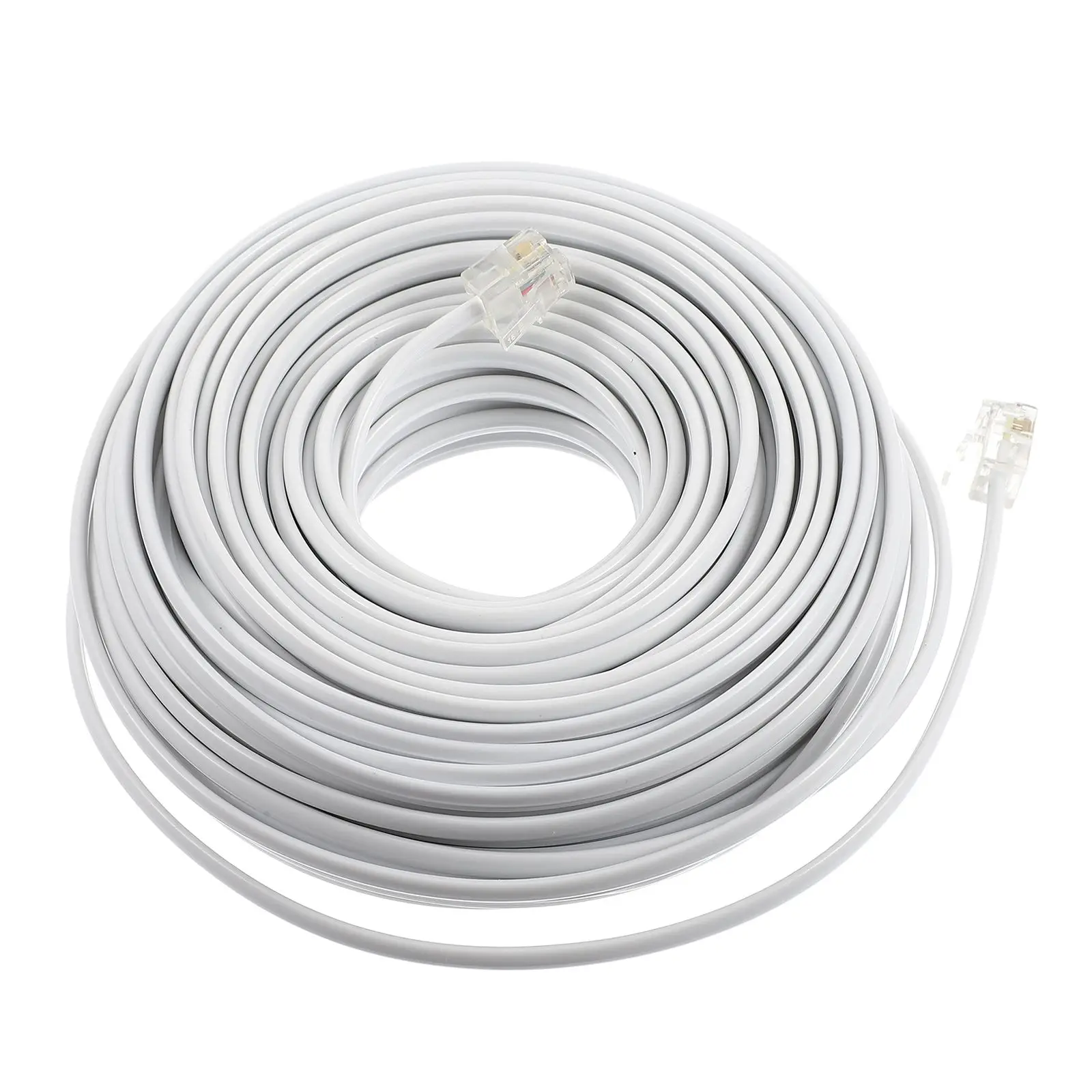Telephone Line Cable Extension Trimmer Connecting Accessories 4-core Landline for Cord
Telephone Line Cable Extension Trimmer Connecting Accessories 4-core Landline for Cord