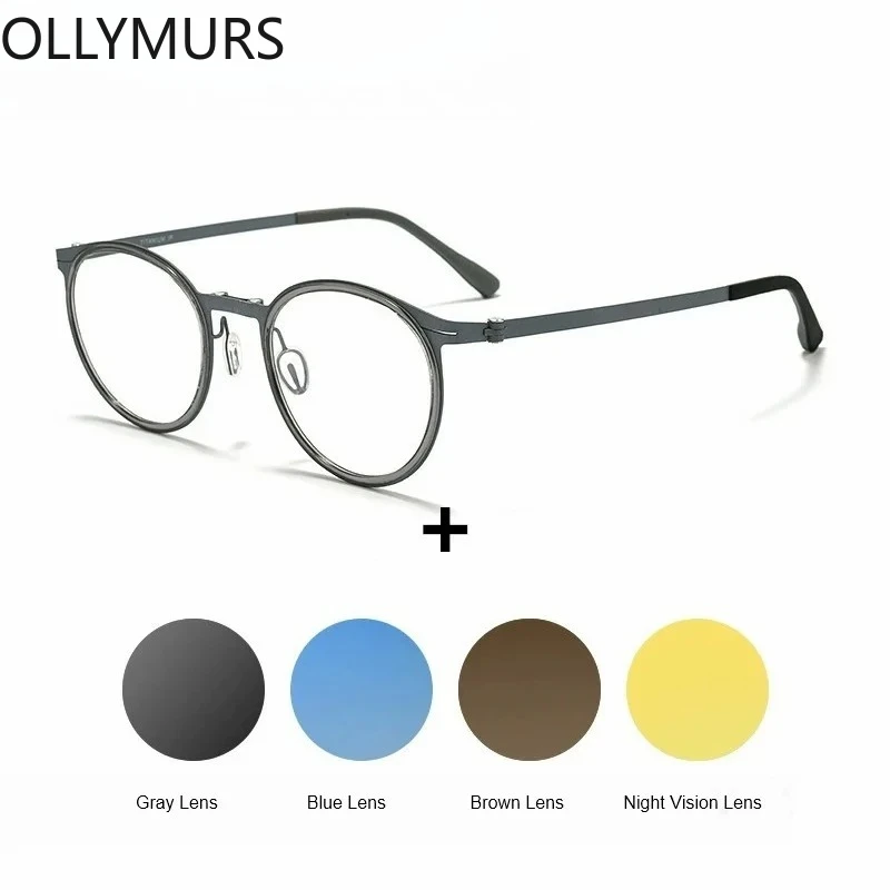 Ollymurs Magnetic Prescription Glasses,Men's Round Sunglasses Clip,Correction Optical Lenses Progressive Myopia Vision
Ollymurs Magnetic Prescription Glasses,Men's Round Sunglasses Clip,Correction Optical Lenses Progressive Myopia Vision