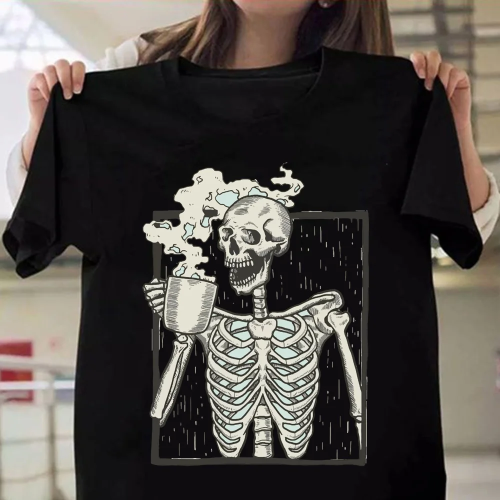 Skull Print T-shirts For Women Summer Casual T-shirts O Neck Short-sleeved T-shirts Fashion Tshirt
Skull Print T-shirts For Women Summer Casual T-shirts O Neck Short-sleeved T-shirts Fashion Tshirt