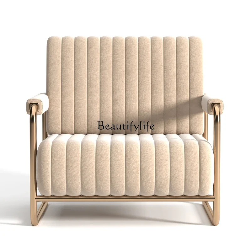 LLCream wind single sofa light luxury creative beauty salon hotel sofa chair
LLCream wind single sofa light luxury creative beauty salon hotel sofa chair