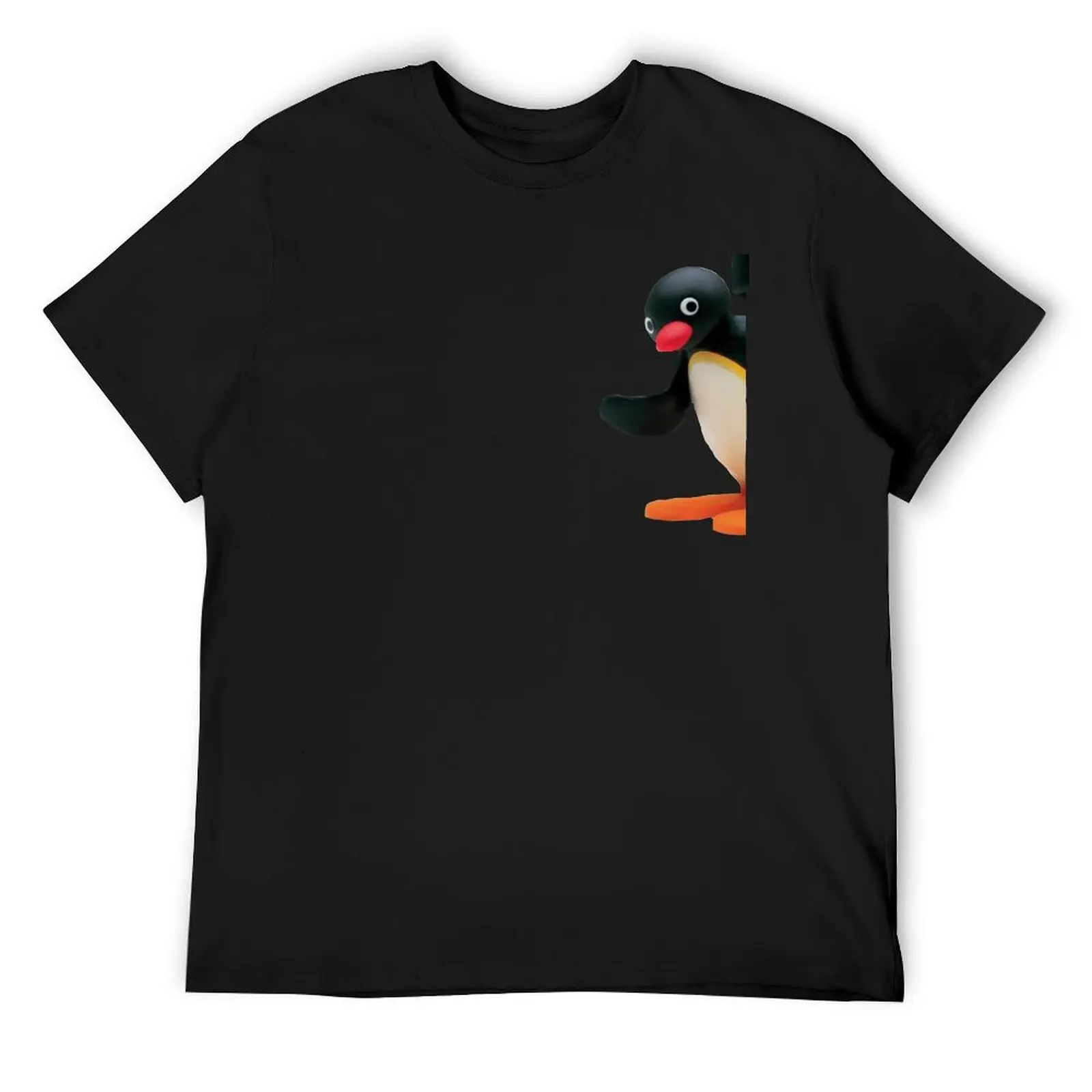 Официальная футболка Angry Pingu Peeking, футболка большого размера с рисунком, винтажная черная винтажная футболка для мужчин
Официальная футболка Angry Pingu Peeking, футболка большого размера с рисунком, винтажная черная винтажная футболка для мужчин