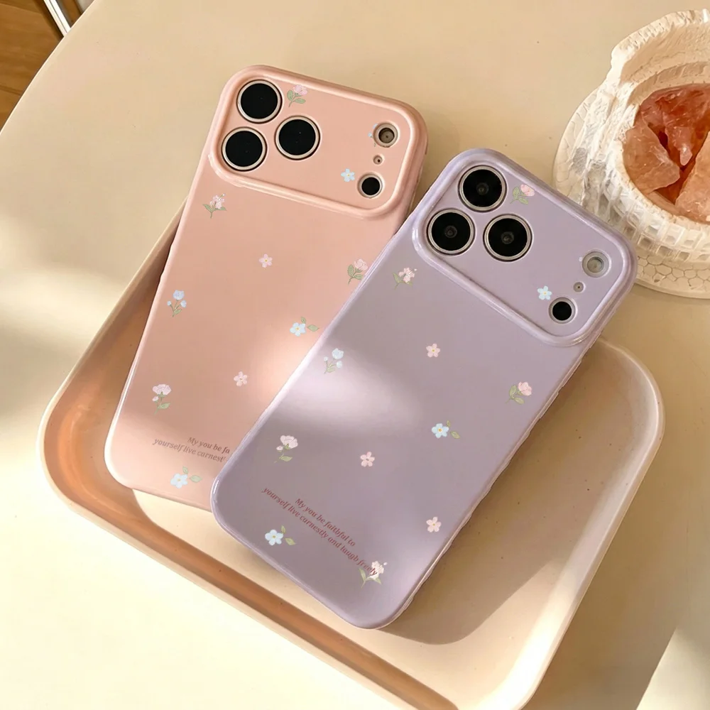Phone Case for Apple iPhone 17 16 15 14 13 Pro Max 17 16 15 14 13 12 11 Cases Light Purple Small Floral Glossy Shockproof Cover
Phone Case for Apple iPhone 17 16 15 14 13 Pro Max 17 16 15 14 13 12 11 Cases Light Purple Small Floral Glossy Shockproof Cover