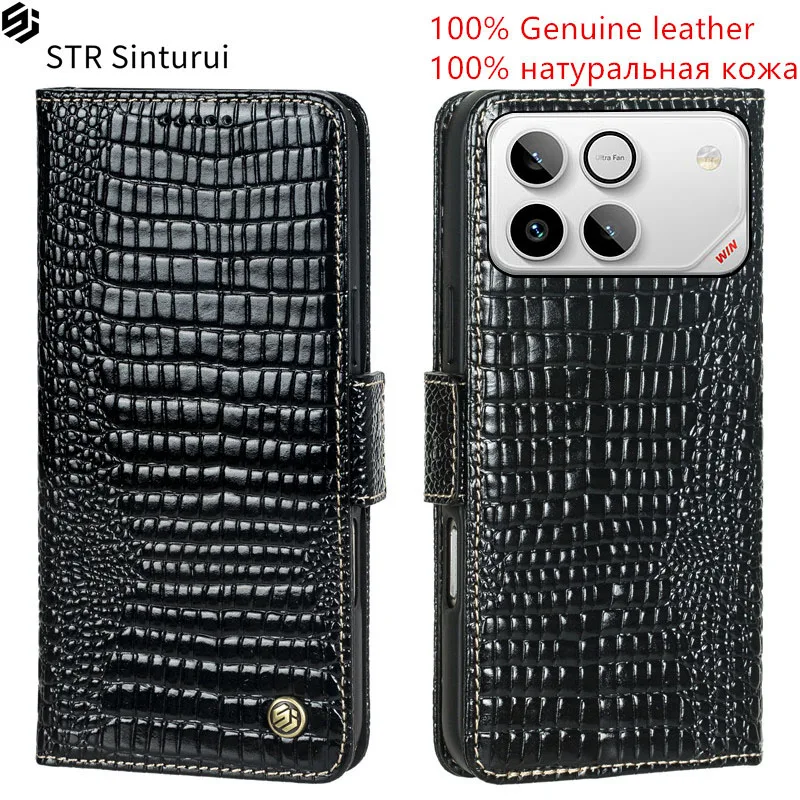 STR 100% Genuine leather lizard grain card Slot Wallet Cover For Honor Win RT AAK-AN00 AAP-AN00 Flip Fall prevention phone Case
STR 100% Genuine leather lizard grain card Slot Wallet Cover For Honor Win RT AAK-AN00 AAP-AN00 Flip Fall prevention phone Case
