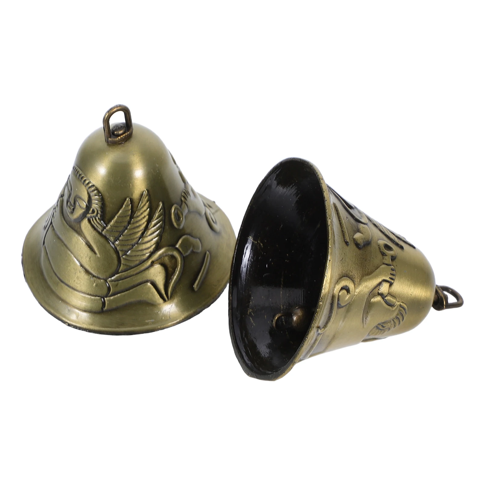 2pcs Feng Shui Bell Vintage Angel Bronze 2 36x2 36 Inch Temple Wind Chimes Home Garden Door Blessings Decorative Brass
2pcs Feng Shui Bell Vintage Angel Bronze 2 36x2 36 Inch Temple Wind Chimes Home Garden Door Blessings Decorative Brass