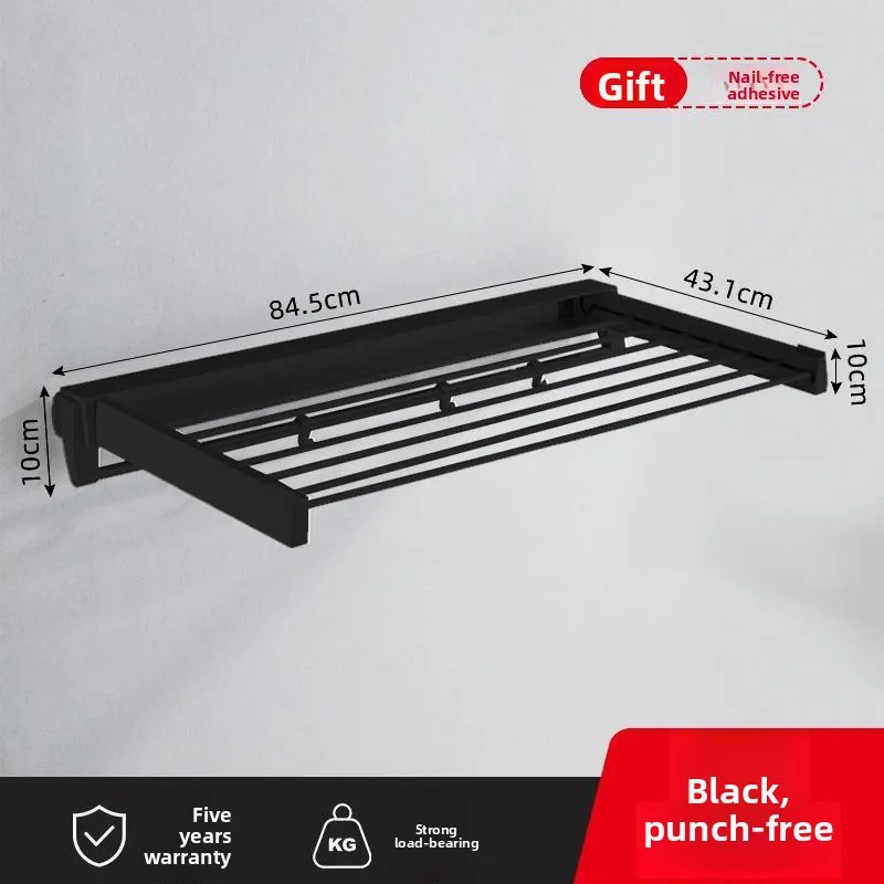 Foldable Extendable Wall Mounted Clothes Drying Rack for Indoor Home Bathroom Balcony Shoe Rack
Foldable Extendable Wall Mounted Clothes Drying Rack for Indoor Home Bathroom Balcony Shoe Rack