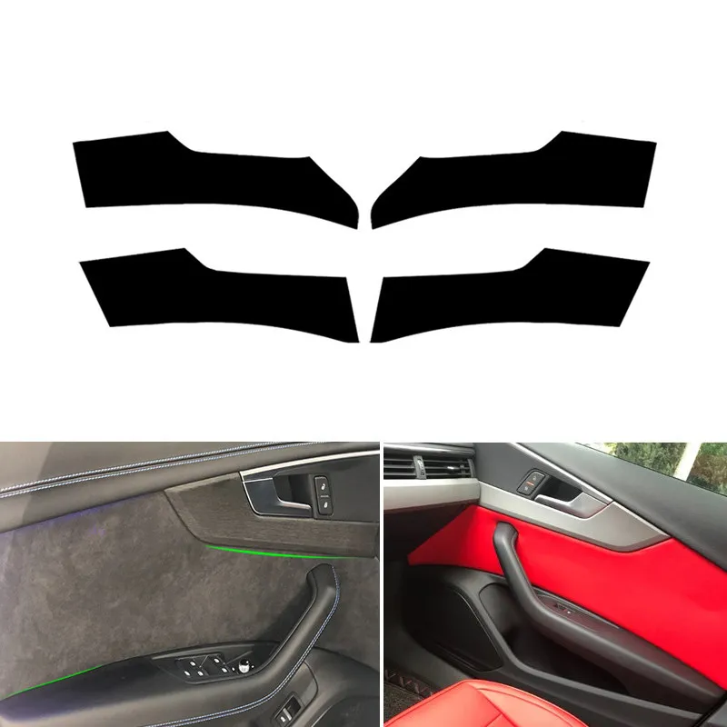 4 шт., салон автомобиля, кожаная дверная ручка из микрофибры, накладка на панель для Audi A4 2017 2018
4 шт., салон автомобиля, кожаная дверная ручка из микрофибры, накладка на панель для Audi A4 2017 2018