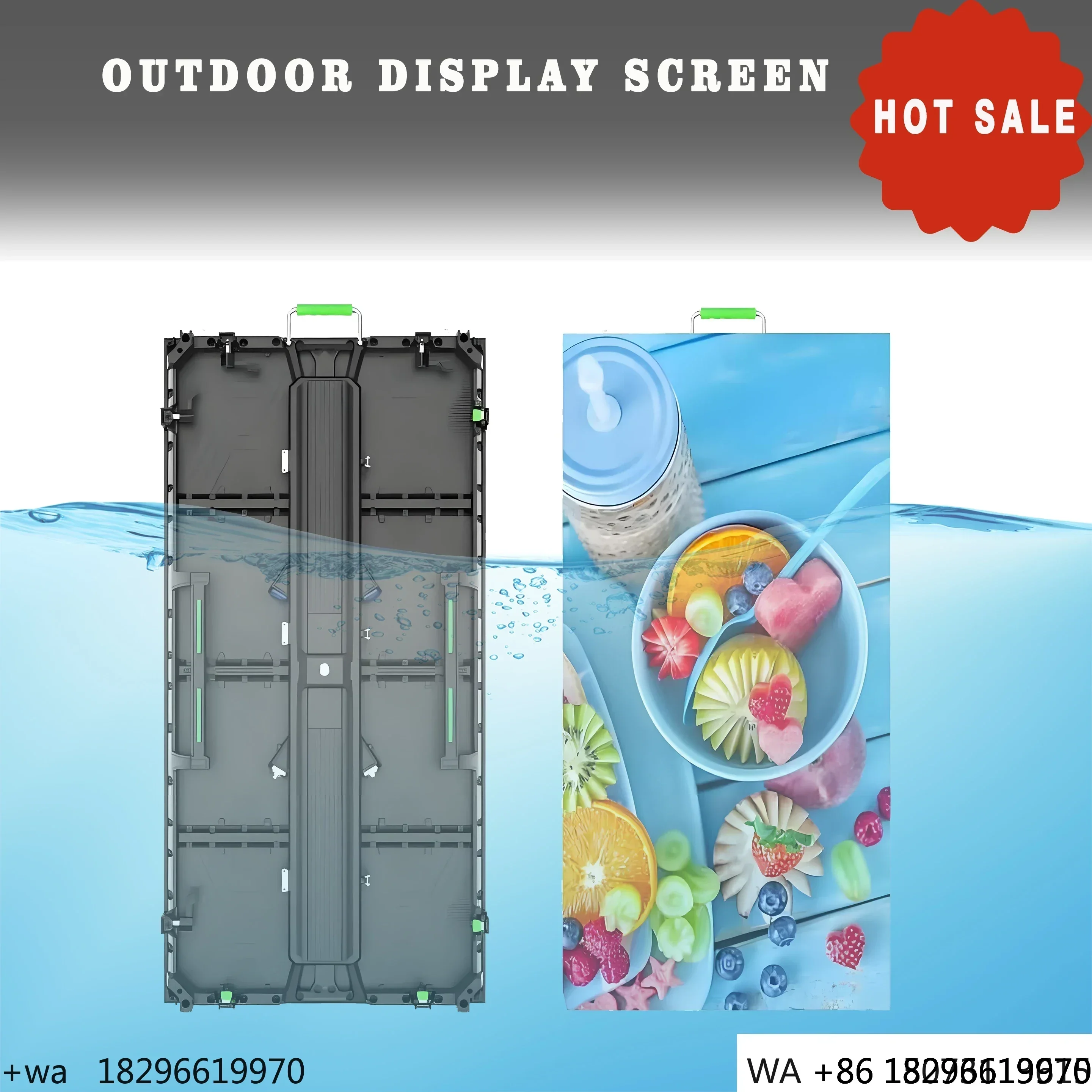 Outdoor P2.604 Ultra Clear LED Rental Screen 500x1000mm 3500-4000 Mcd/m 5-Year Warranty
Outdoor P2.604 Ultra Clear LED Rental Screen 500x1000mm 3500-4000 Mcd/m 5-Year Warranty