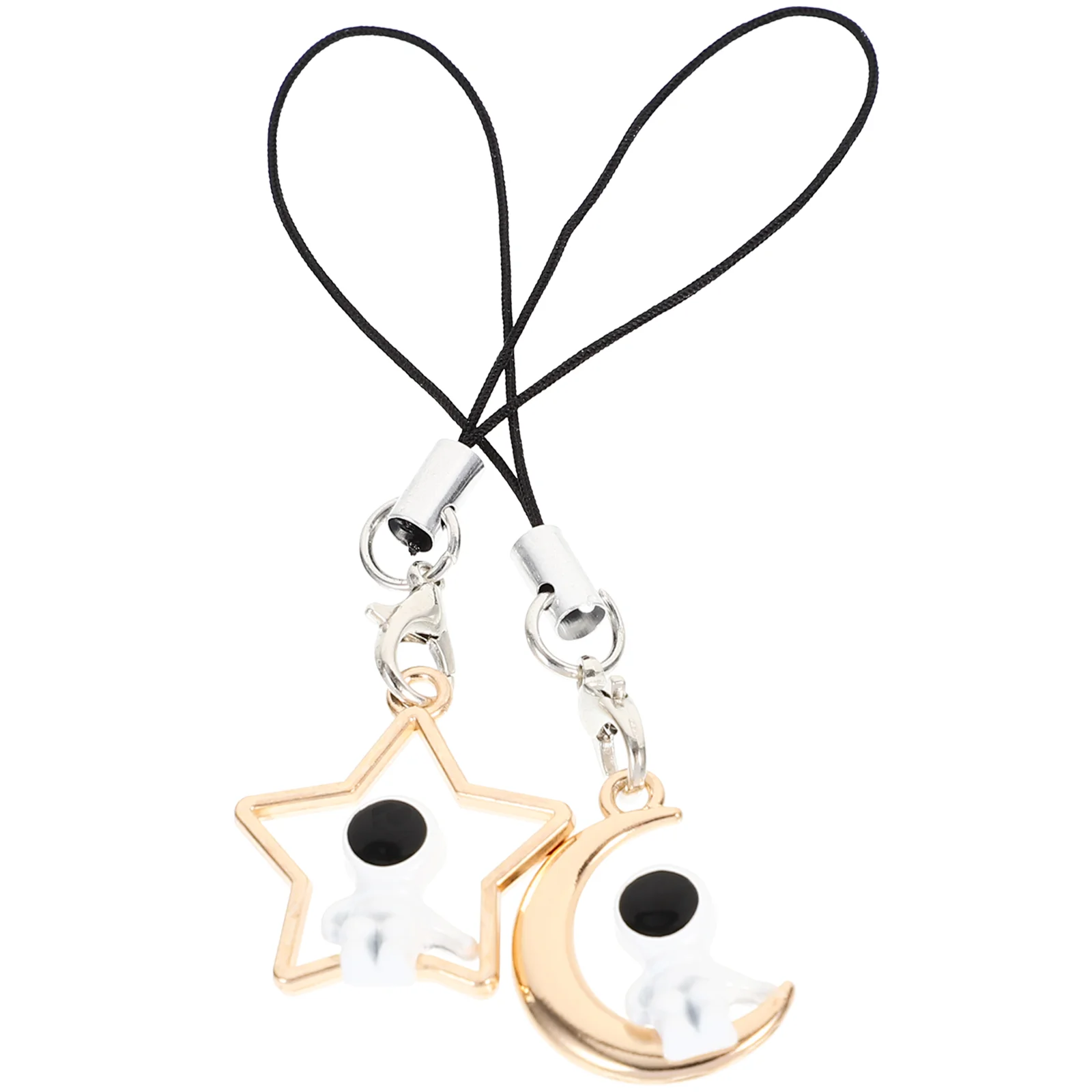 2 Pcs Fashion Moon Astronaut Phone Pendant Mobile Phone Hanging nament Keychain Charm Elegant Multipurpose
2 Pcs Fashion Moon Astronaut Phone Pendant Mobile Phone Hanging nament Keychain Charm Elegant Multipurpose