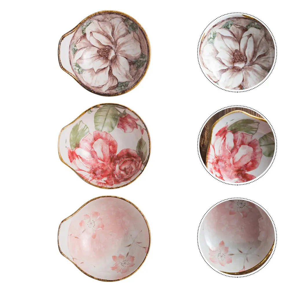 Набор из 3-х маленьких керамических соусниц в простом стиле, с подглазурной росписью, для ежедневного использования, для ужина на открытом воздухе, тарелка для приправ
Набор из 3-х маленьких керамических соусниц в простом стиле, с подглазурной росписью, для ежедневного использования, для ужина на открытом воздухе, тарелка для приправ