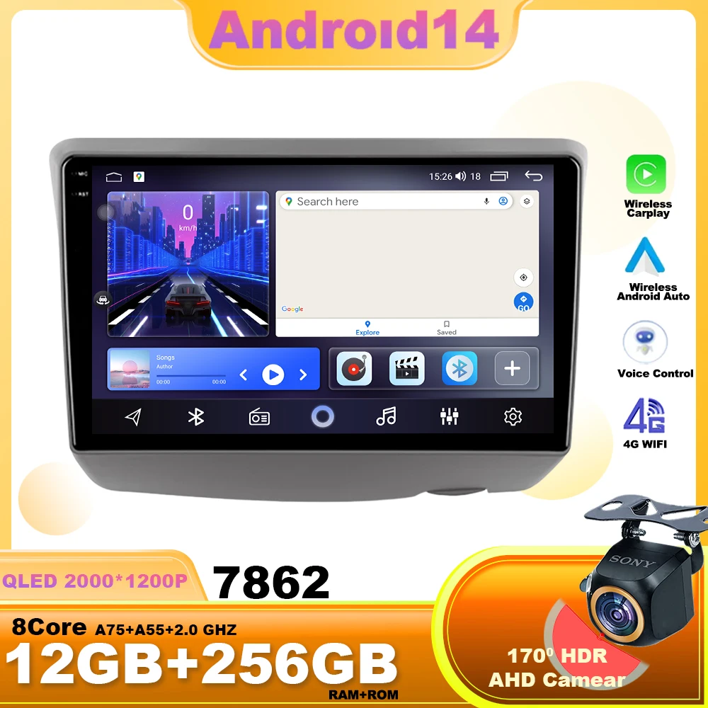 Android 14 Car Radio For Toyota Vitz XP10 Yaris Platz Echo 1999 - 2005 Wireless Carplay Stereo Multimedia Video Player GPS 4G
Android 14 Car Radio For Toyota Vitz XP10 Yaris Platz Echo 1999 - 2005 Wireless Carplay Stereo Multimedia Video Player GPS 4G
