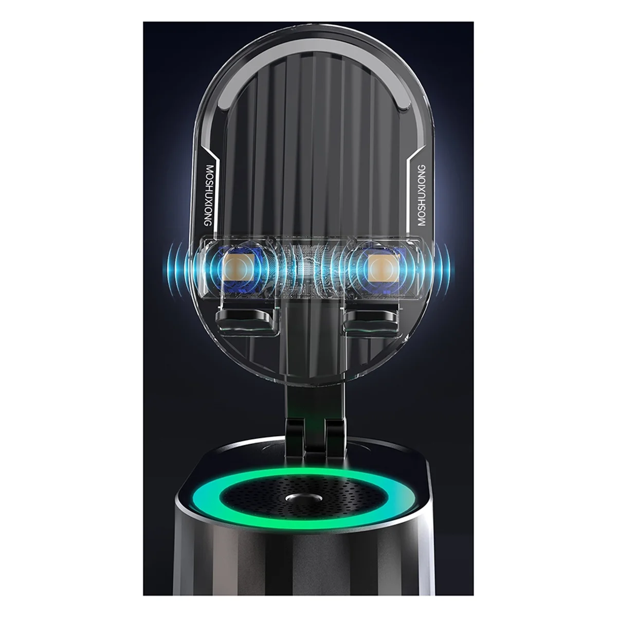 3-In-1 Phone Holder Inductive Bluetooth Speaker Holder 360°Rotating Folding Lifting Charging Treasure Holder White
3-In-1 Phone Holder Inductive Bluetooth Speaker Holder 360°Rotating Folding Lifting Charging Treasure Holder White