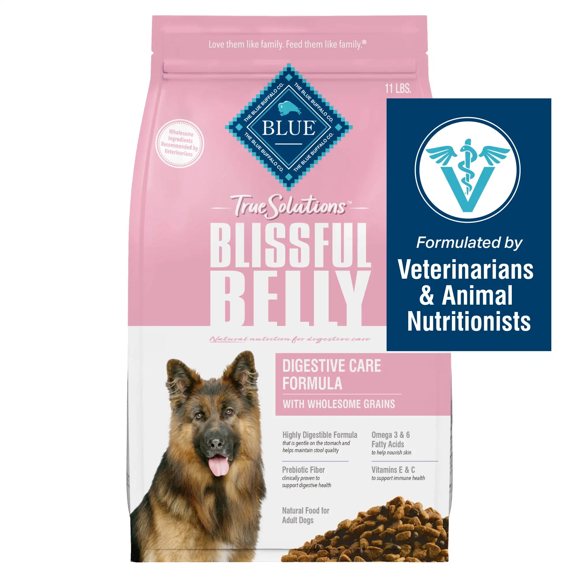 True Solutions Digestive Care Натуральный сухой корм для собак, курицы, мешок 11 фунтов
True Solutions Digestive Care Натуральный сухой корм для собак, курицы, мешок 11 фунтов
