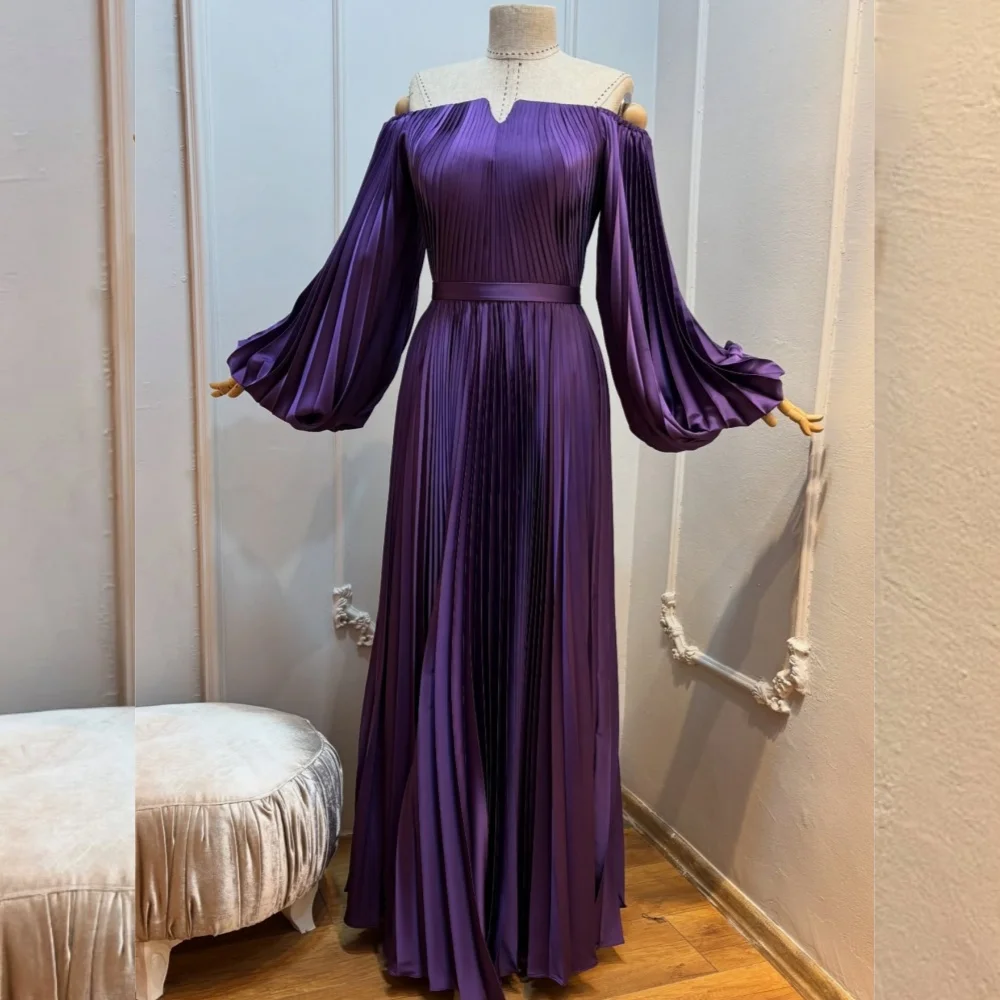 Customized Sparkle Charmeuse Pleat A-line Off-the-shoulder Long Dresses Bespoke Occasion Modern Style Sexy
Customized Sparkle Charmeuse Pleat A-line Off-the-shoulder Long Dresses Bespoke Occasion Modern Style Sexy