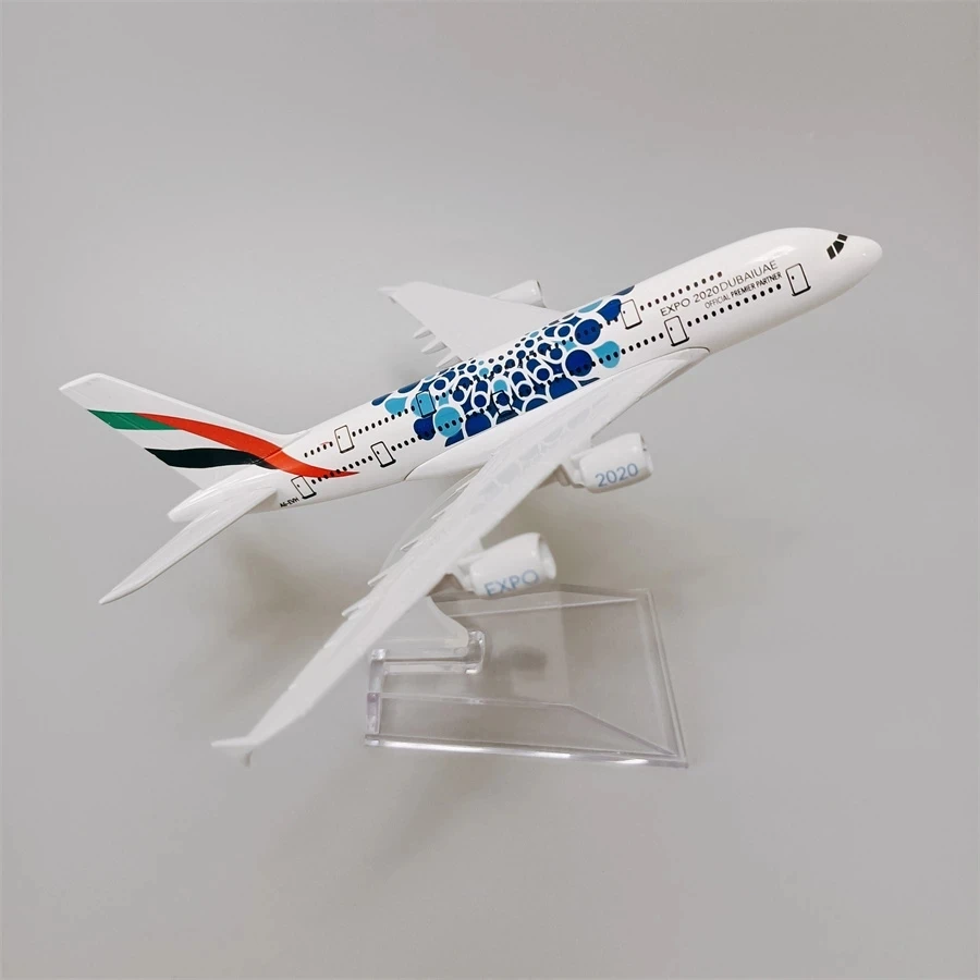 1/400 Scale A380 Emirates Airbus Aircraft Diecast 16CM Metal Miniature Airplane Model Toy Plane For Children
1/400 Scale A380 Emirates Airbus Aircraft Diecast 16CM Metal Miniature Airplane Model Toy Plane For Children