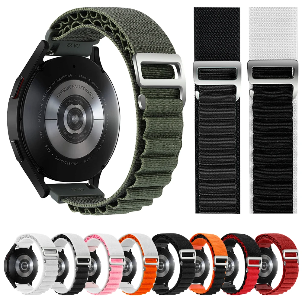 Alpine Loop Wathchband for TicWatch Pro 3 Ultra GPS/LTE Nylon Strap for TicWatch E3 /GTX/GTH/E2 Bracelet Accessorie 20 22mm Band
Alpine Loop Wathchband for TicWatch Pro 3 Ultra GPS/LTE Nylon Strap for TicWatch E3 /GTX/GTH/E2 Bracelet Accessorie 20 22mm Band