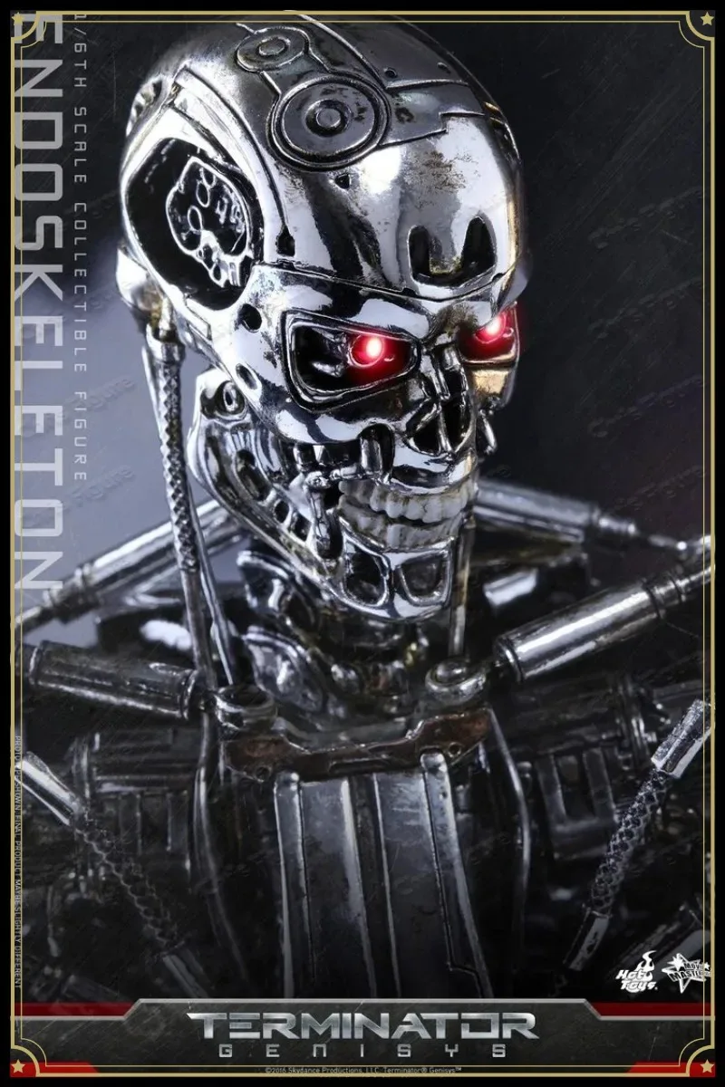 In Stock HT HotToys 1/6 Scale MMS352 Terminator: Genisys T-800 Skeleton Action Figure, Collectible Grade Humanoid Figure
In Stock HT HotToys 1/6 Scale MMS352 Terminator: Genisys T-800 Skeleton Action Figure, Collectible Grade Humanoid Figure