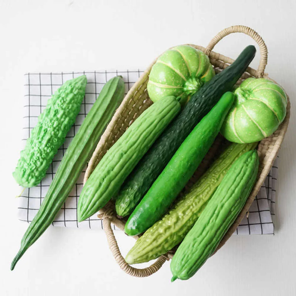 simulation artificial vegetables models props Kitchen hotel restaurant store shop decoration cucumber towel bitter melon gourd
simulation artificial vegetables models props Kitchen hotel restaurant store shop decoration cucumber towel bitter melon gourd