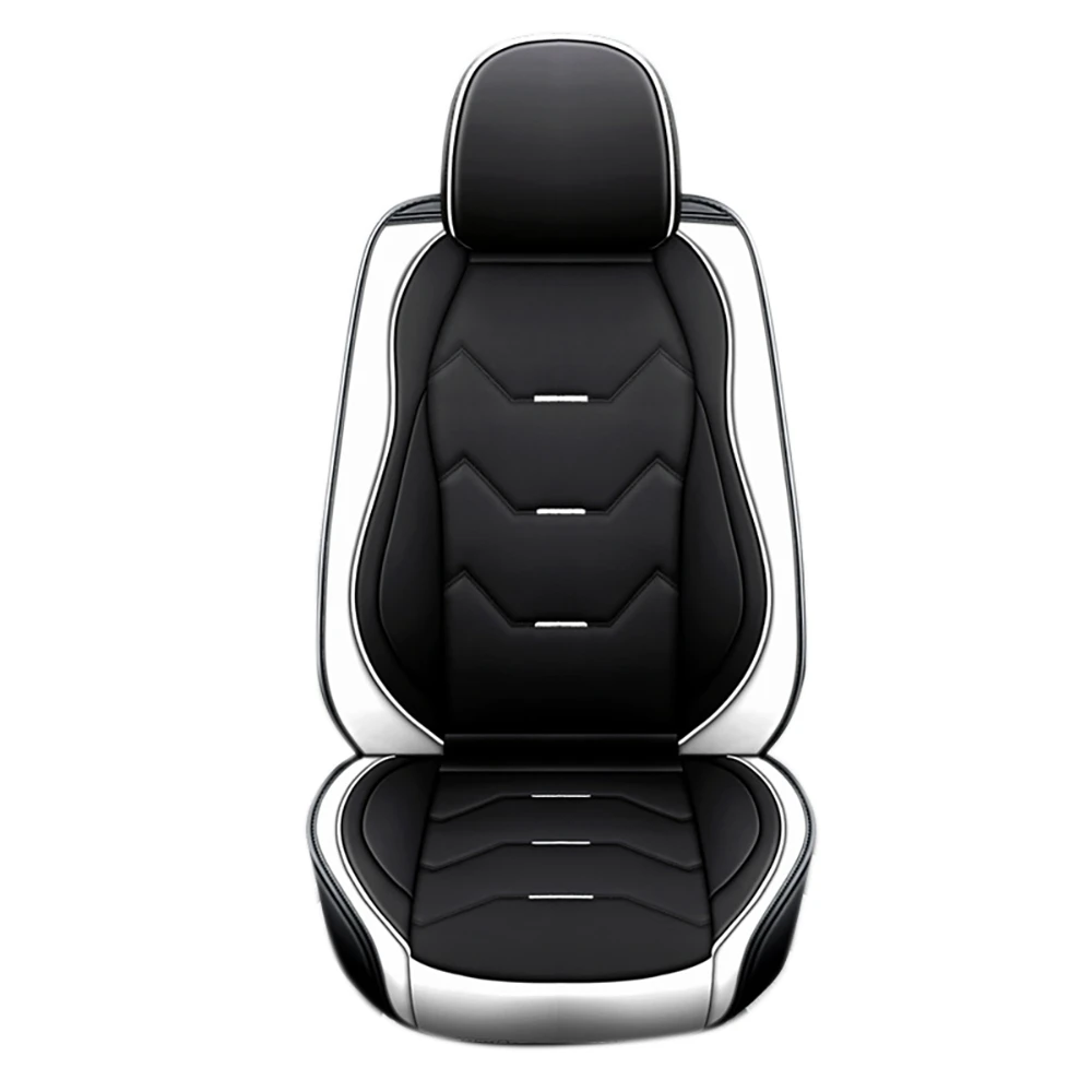 5D Luxury Universal Full Car Seat Mat Covers PU Protector Breathable Pad Set 1PCS Four Seasons Universal Black and White
5D Luxury Universal Full Car Seat Mat Covers PU Protector Breathable Pad Set 1PCS Four Seasons Universal Black and White