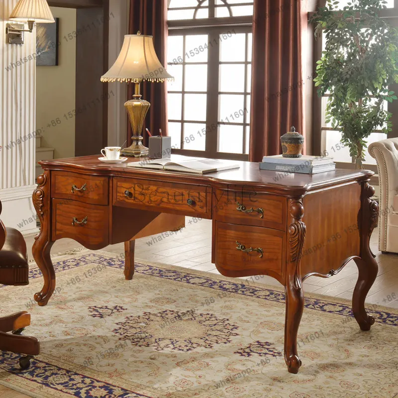 XX American solid wood home desk office computer writing desk
XX American solid wood home desk office computer writing desk