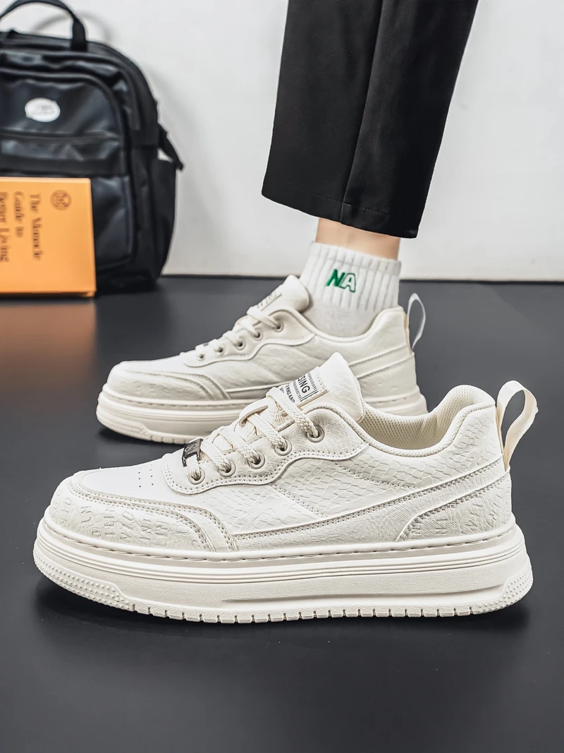 Casual Men's Shoes 2026 New Summer Hong Kong Style Versatile White Sneakers Teenage Sports Anti-slip Thick Bottom Trendy Bran...
Casual Men's Shoes 2026 New Summer Hong Kong Style Versatile White Sneakers Teenage Sports Anti-slip Thick Bottom Trendy Bran...