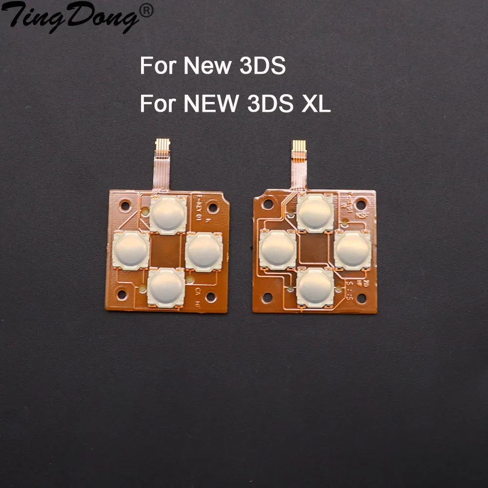 2pcs For New 3DS Direction Key Cross Button Board Left D-pad Flex Cable Replacement For NEW 3DSXL
2pcs For New 3DS Direction Key Cross Button Board Left D-pad Flex Cable Replacement For NEW 3DSXL